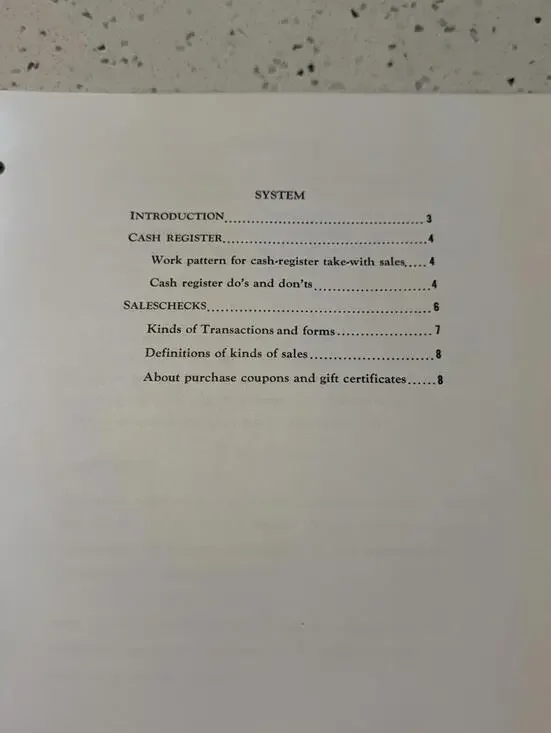 Sears National Training Employee Manual Salespeople Merch Booklet Lot Of 2 1950s - Picture 8 of 9